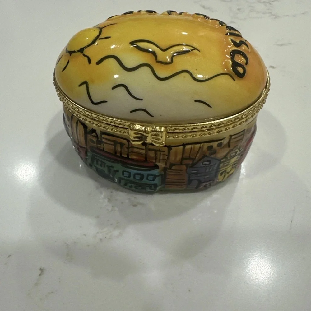 San Francisco Hinged Trinket Box City Bridge SNCO